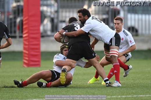 2016-09-24 Trofeo Capuzzoni 100 ASRugby Milano-Rugby Lyons Piacenza